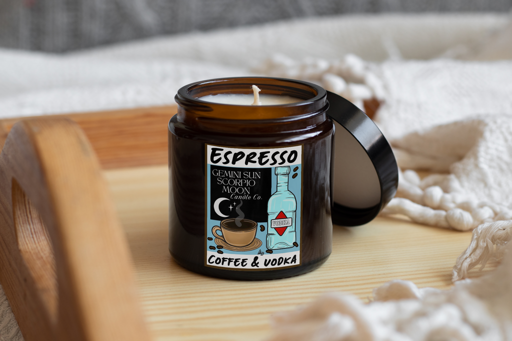 Homey Amber candles with lid 250ml