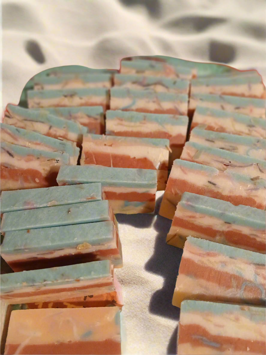 Scents of summer beach soap Goats milk