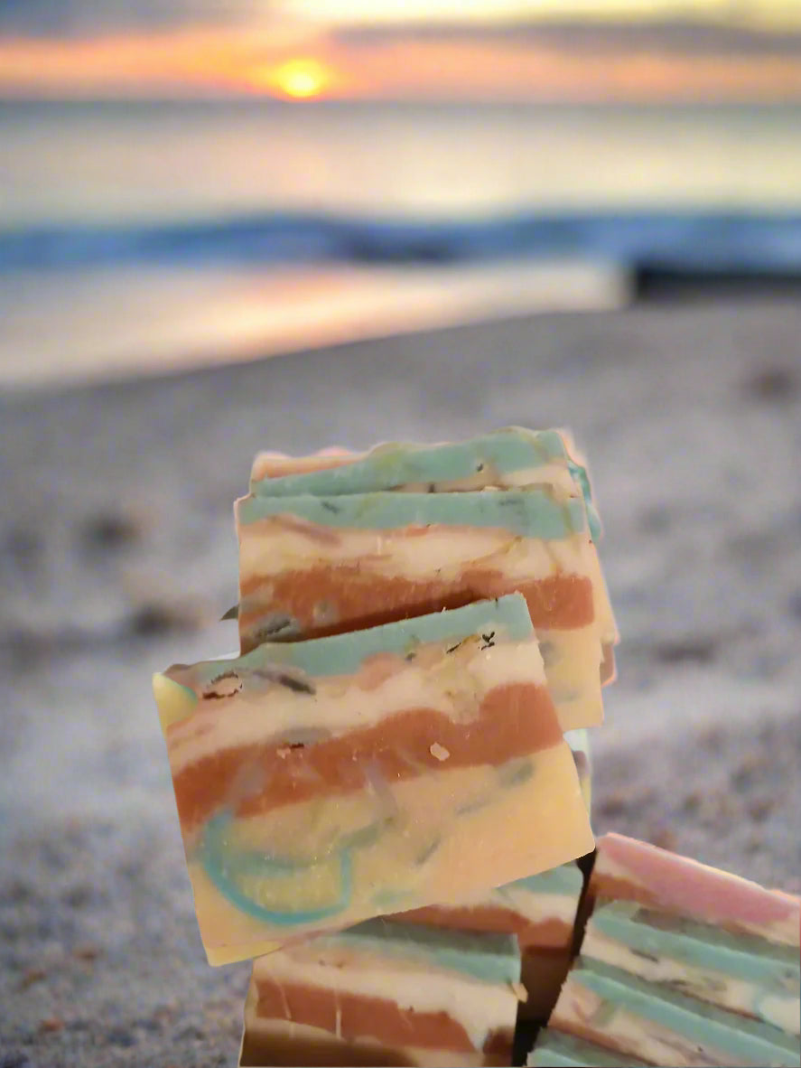 Scents of summer beach soap Goats milk