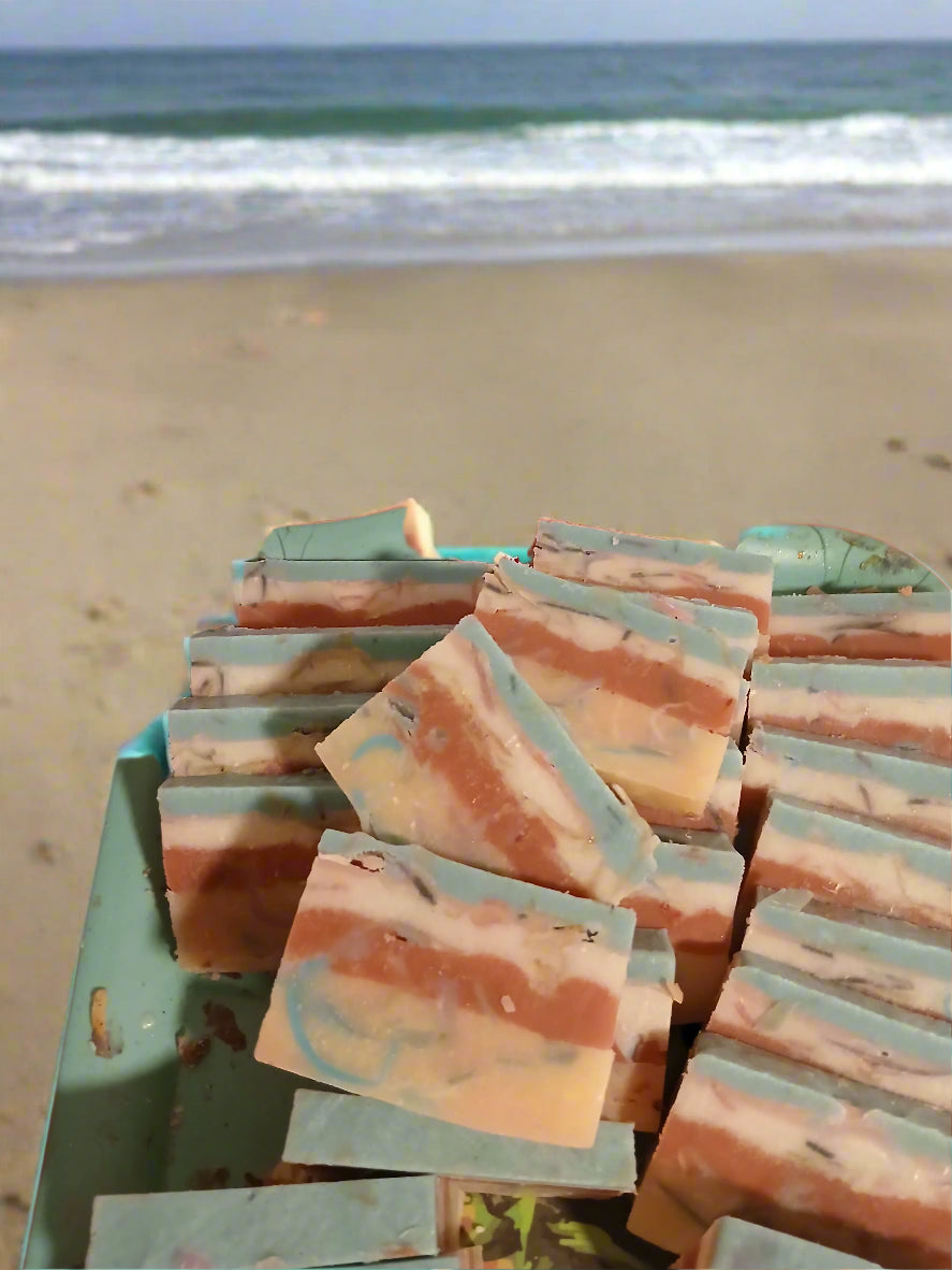 Scents of summer beach soap Goats milk
