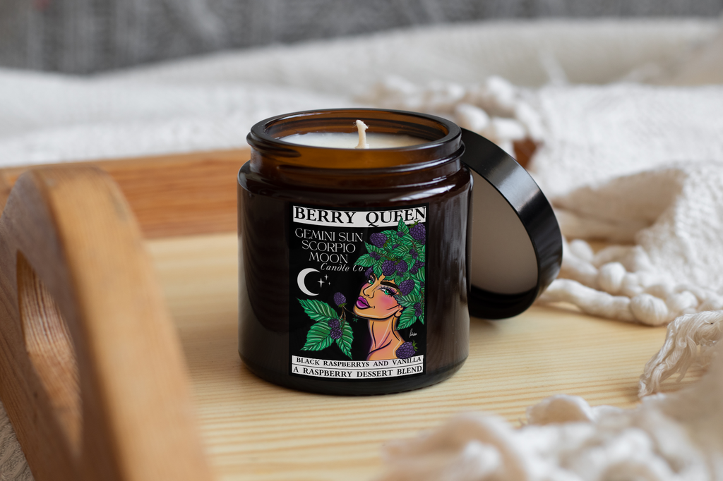 Homey Amber candles with lid 250ml