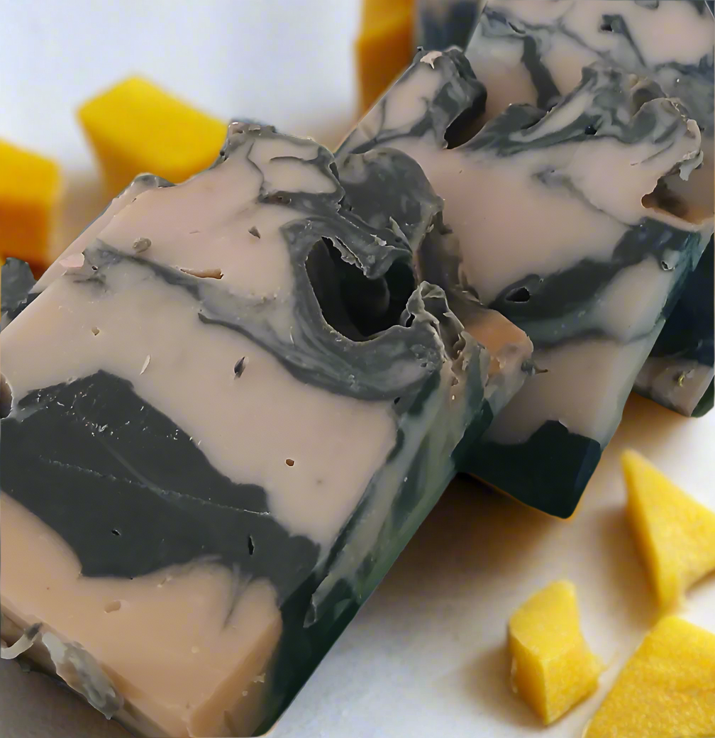 Mango coconut soap shea butter bar