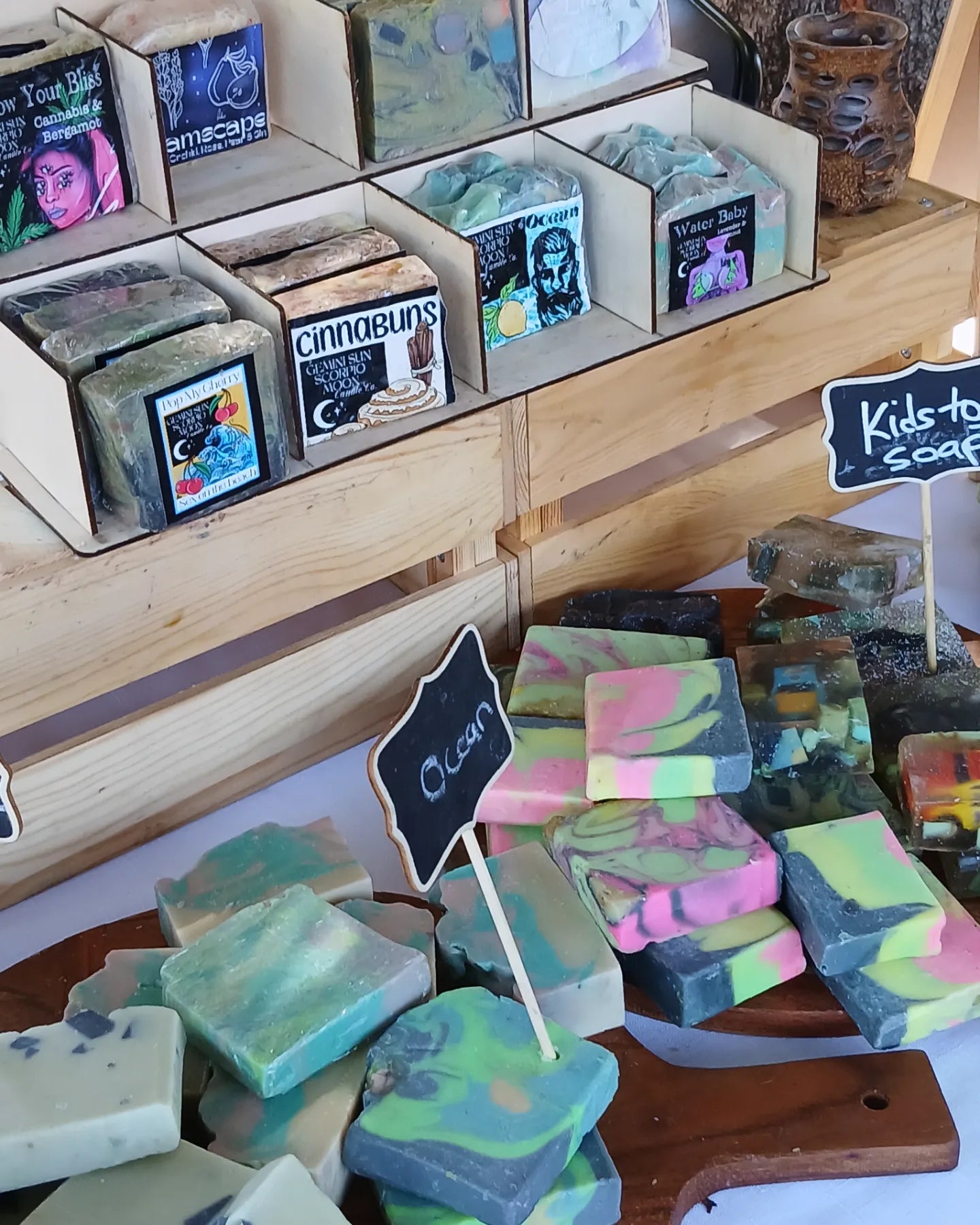 Luxe soap bars with shea butter