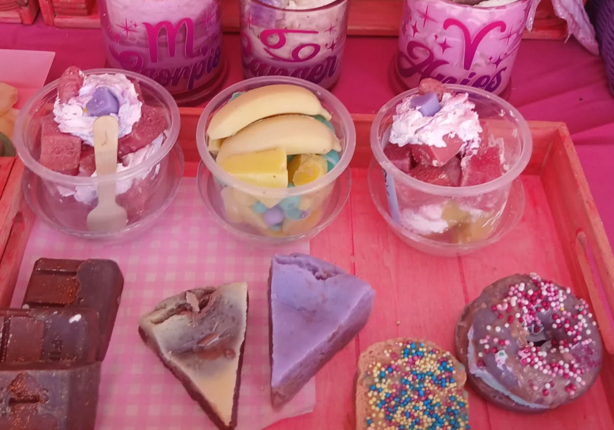 Handmade artisan food soaps