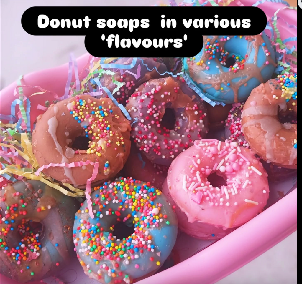 Handmade artisan food soaps