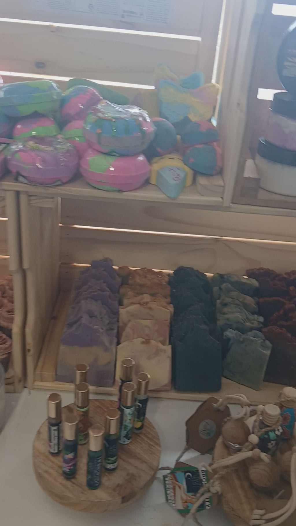 Whipped body butters and scrubs