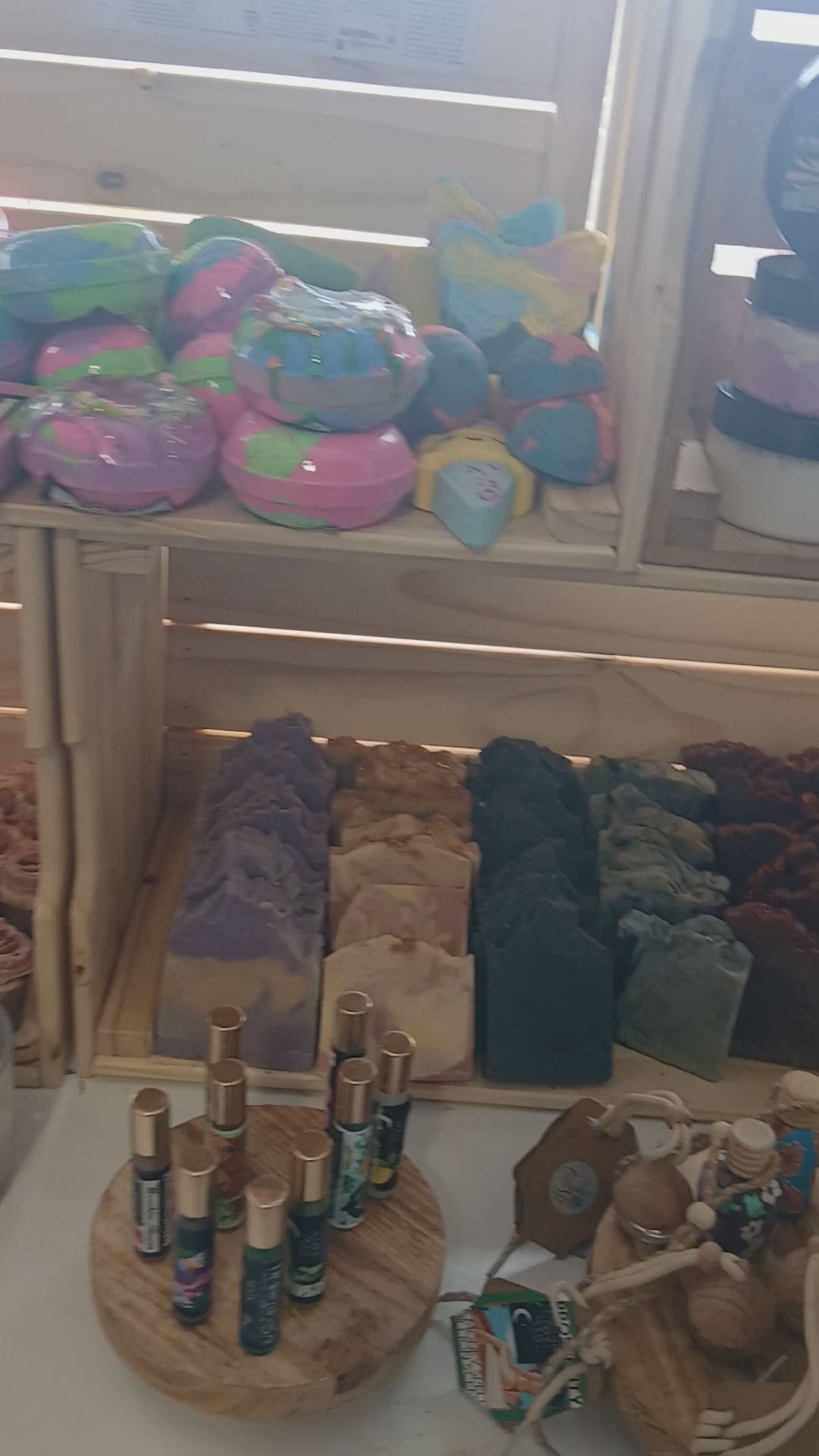 Whipped body butters and scrubs